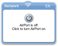 AirPort Radar widget