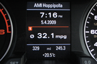 Audi AMI access to iPhone playlists (Driver Display)