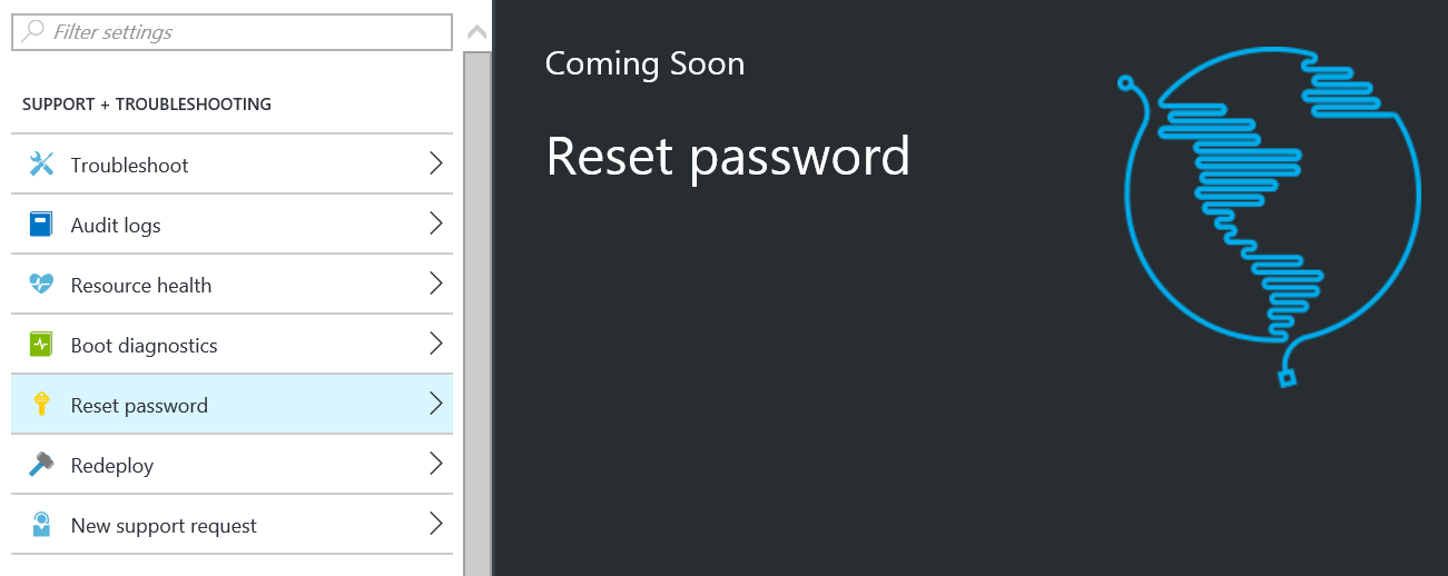 Reset Password - Coming Soon