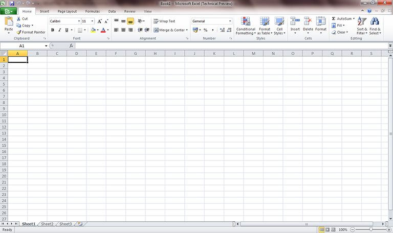 Excel 2010 first look