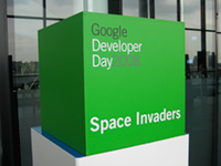 Google Developer Day 2008 - rooms named after classic arcade games