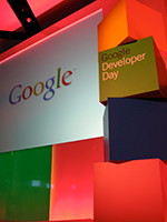 Stage at Google Developer Day 2008