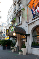 Holiday Inn Paris Bastille, next to a sex shop...