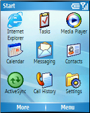 Windows Mobile 5.0 (smartphone interface)