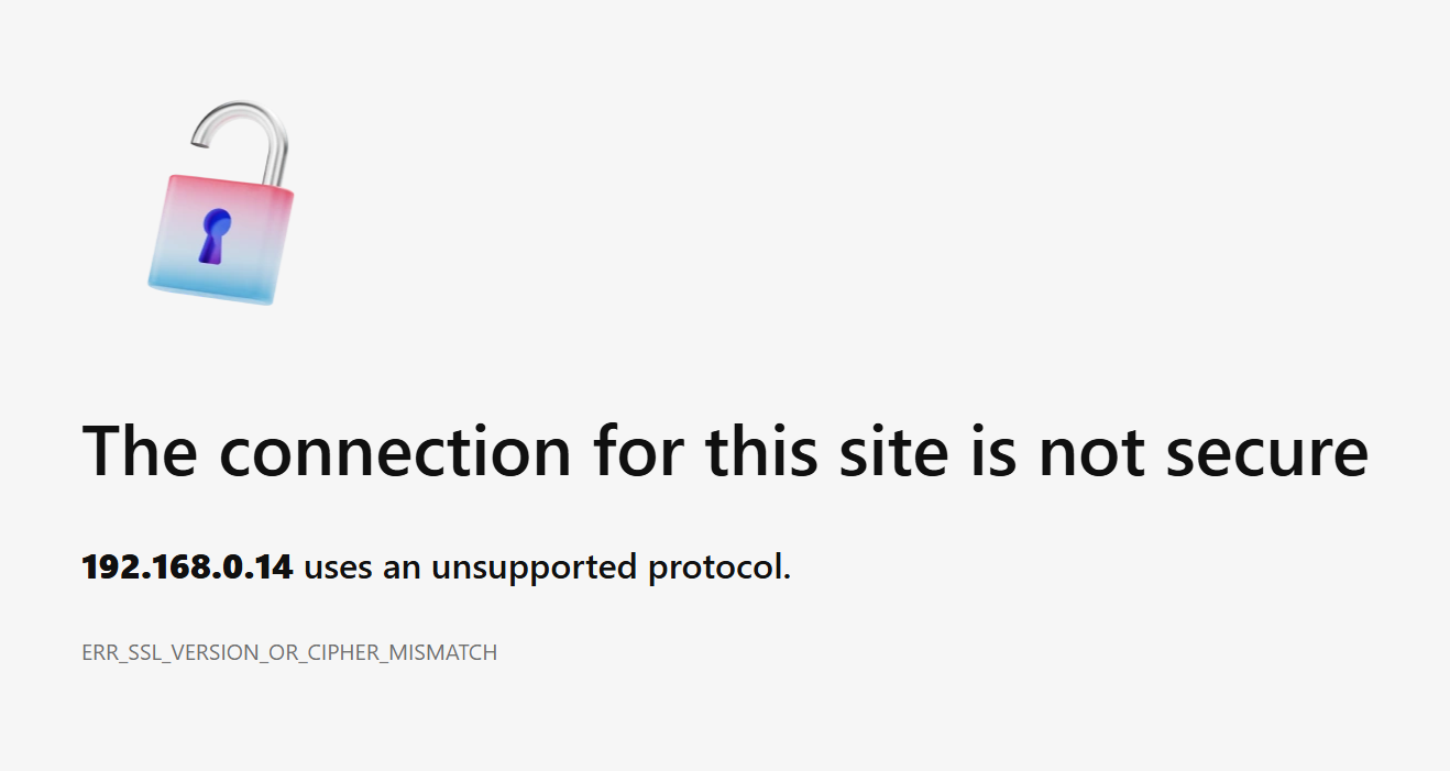 Working with legacy tech: accessing old web portals that use an insecure TLS version
