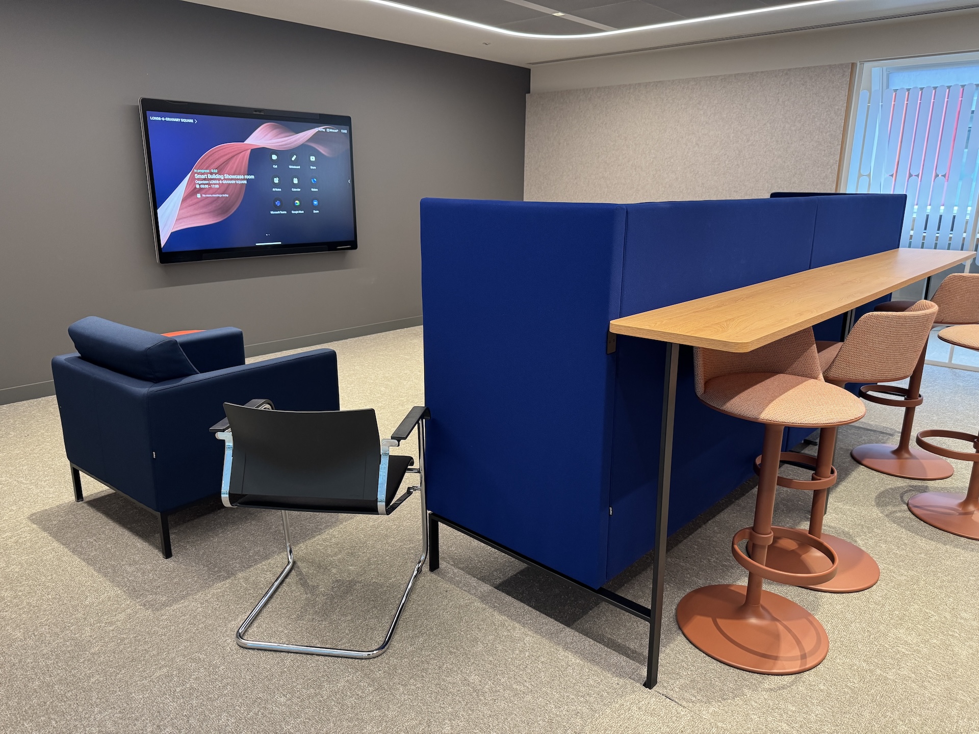 Cisco Workspace London showcase room