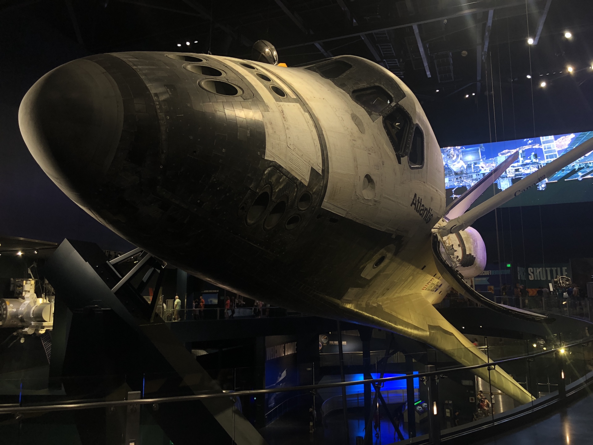 Space Shuttle Atlantis at Kennedy Space Center Space Shuttle Atlantis at Kennedy Space Center