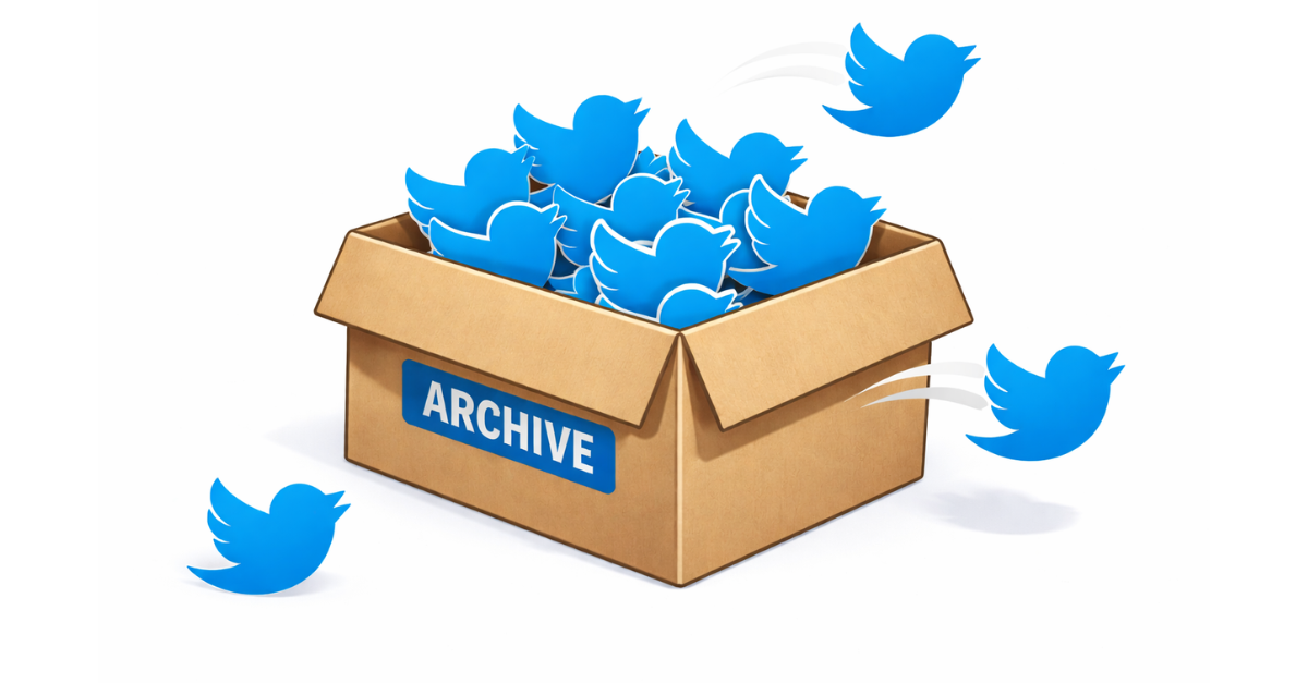 Archiving my Twitter/X history